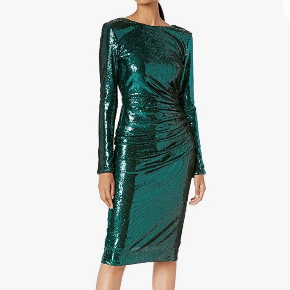 Dress the population sequin dress